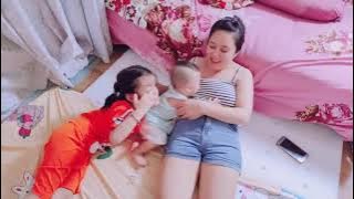 Mom & Baby King | The whole family has a great weekend together