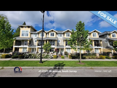 FOR SALE! 47-17171 2B Ave, South Surrey