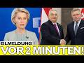 Brüssel unter Schock: Robert Fico blockiert alles für Orban – von der Leyen eskaliert!