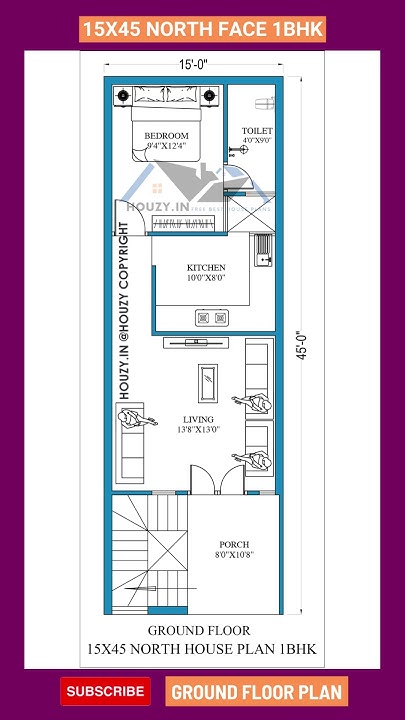 15x45-house-plan-north-facing-15-45-house-plan-houzy-1bhk