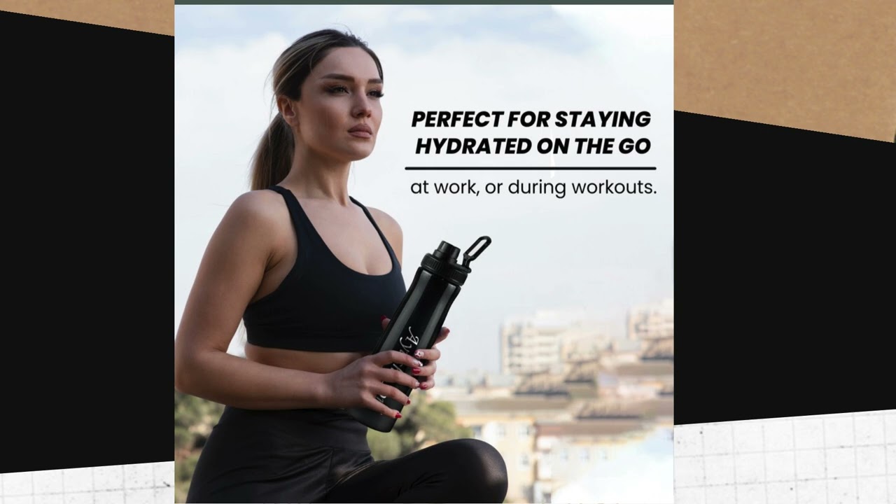 1000ml Customized Water Bottle | Personalized Gifting by Savri