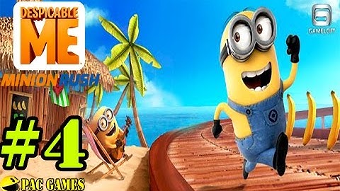 Despicable Me: Minion Rush Minion Beach Part 4