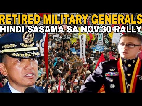 MILITARY RETIRED GENERALS HINDI SASAMA SA RALLY SA NOV 30