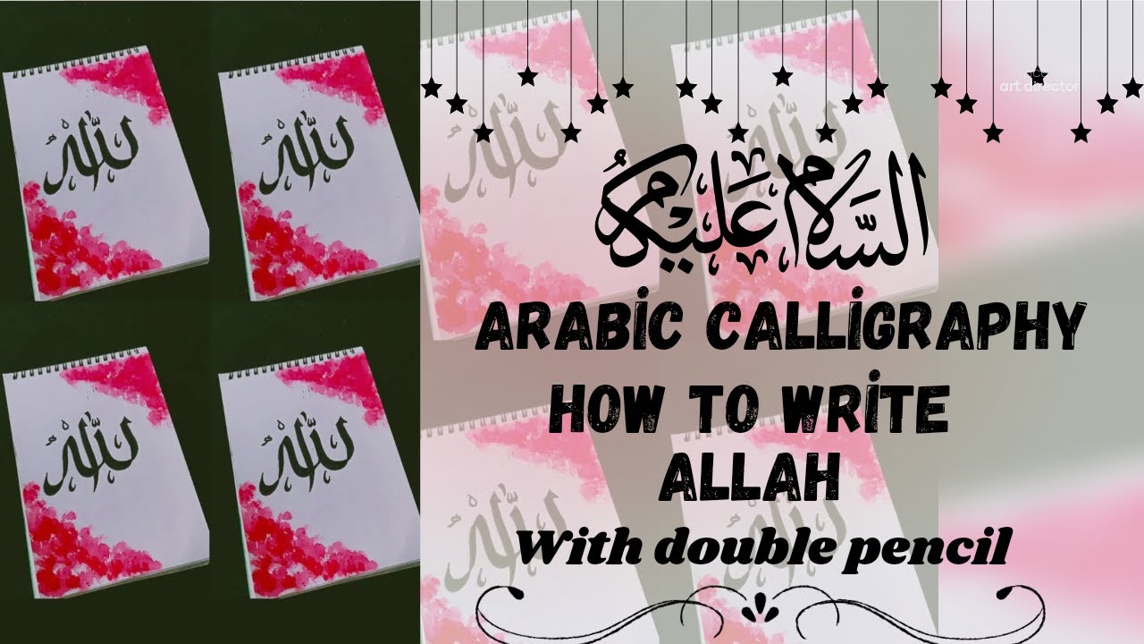 Arabic Calligraphy for Beginners ๐คฒ๐ป ๏ธ|How to write