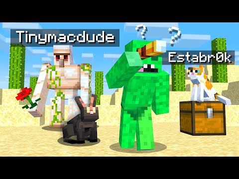 We invited Minecraft Noobs to play Mob Hunt