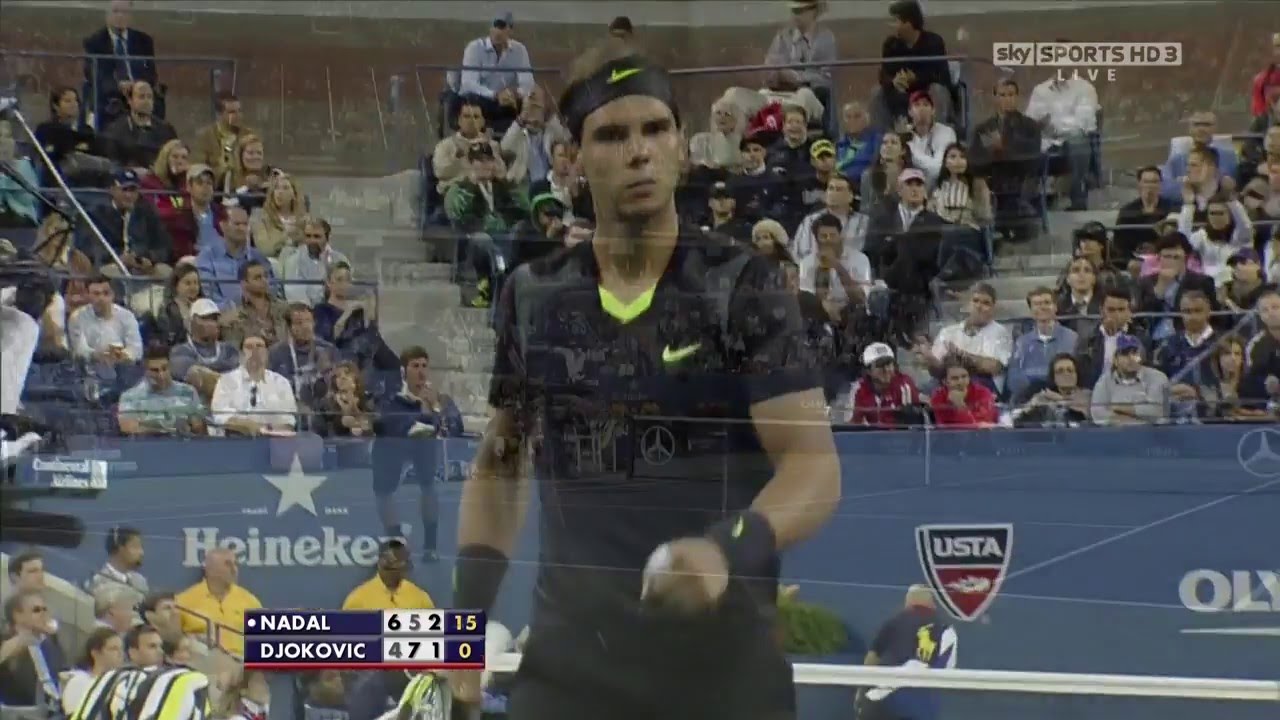 Nadal v Djokovic - Us Open 2010 Final .. 720p50