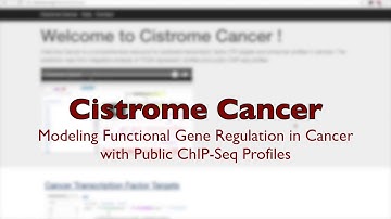 CistromeCancer overview