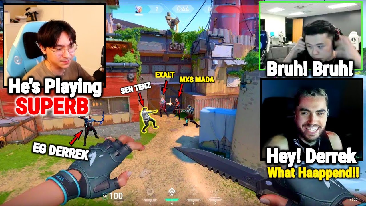 SEN TenZ EG Derrek & C9 LF Sarang Matched Against Exalt MSX Mada & MSX