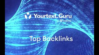 Les Top Backlinks sur Yourtext Guru