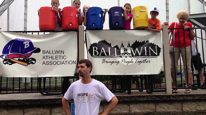 Mayor Tim Pogue of Ballwin, MO fulfilling his ALS ...