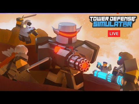 Live Update Tower Defense Simulator Nuclear Roblox Live Stream - roblox tds minigunner skins