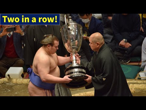 حزام الحظ والأرقام المحظوظة تعيدان بطل أونيشيكي أخبار السومو 26 يناير