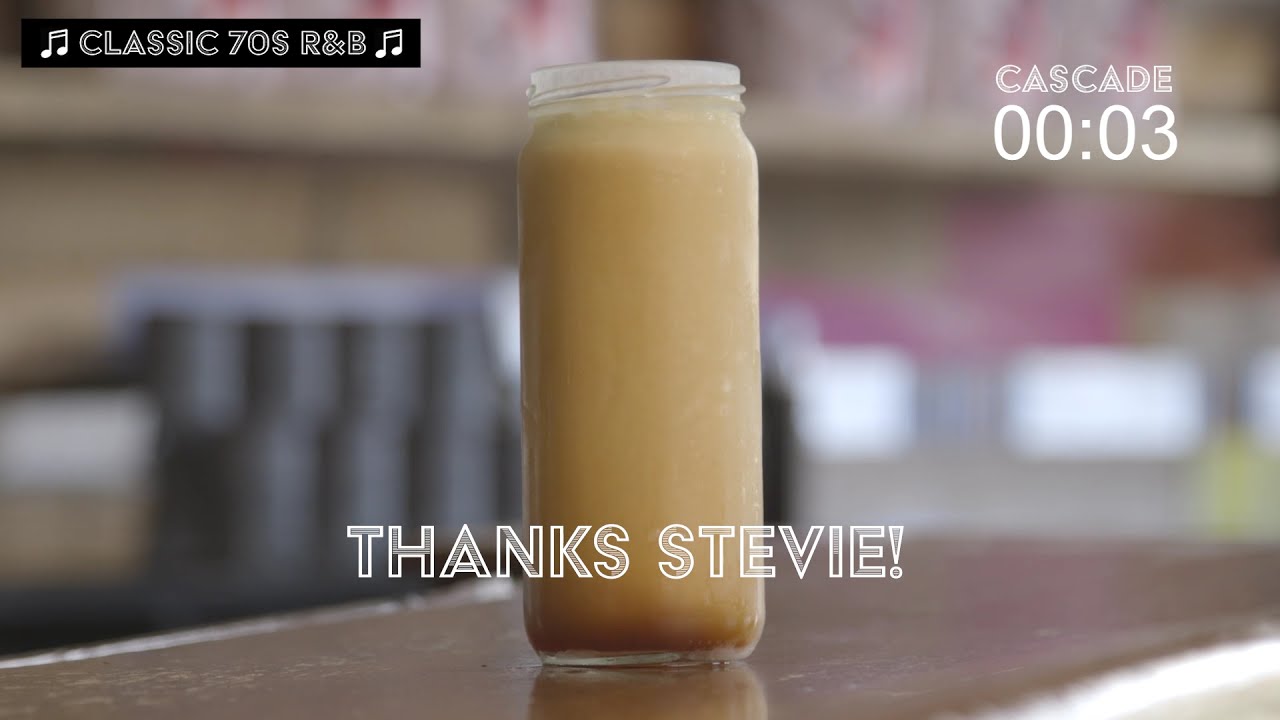 Nitro Cold Brew Three Minute Cascade Using NitroNow Infuser