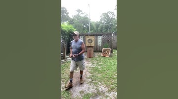 SOG Tactical Tomahawk thrown in the board in the Playground