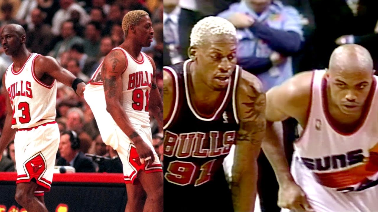 Dennis Rodman 1997 NBA Finals Championship Clinching Game