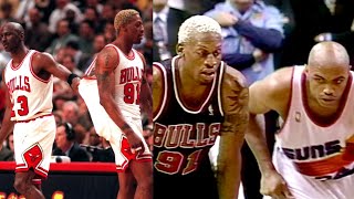 Rodman 'Annoying the Opponents' FUNNY MOMENTS