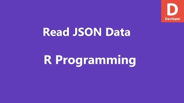 Read JSON Data into R