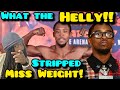 KEYSHAWN DAVIS MISSES WEIGHT & STRIPPED OF WORLD CHAMPIONSHIP AT WEIGH INS