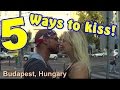 5 ways to kiss in english