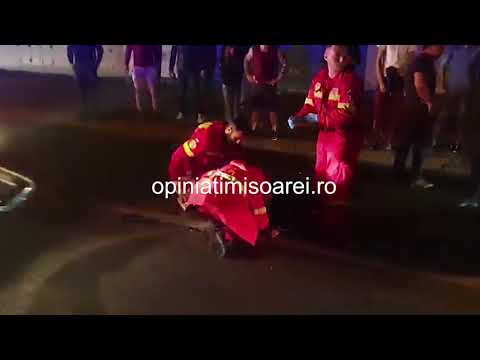 Accident mortal pe trecerea de pietoni la Timisoara