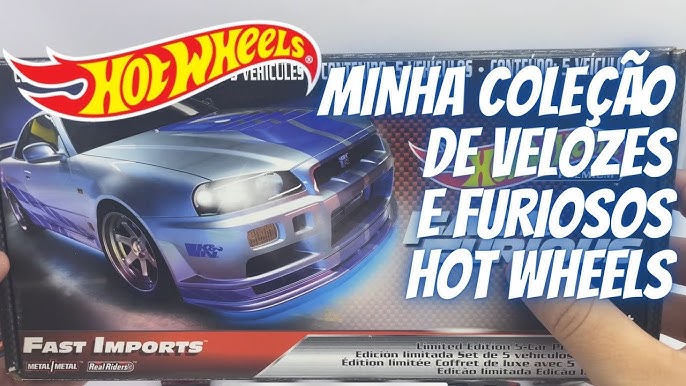 HOT WHEELS - PREMIUM SET - 2023 SET FAST & FURIOUS - VELOZES E FURIOSOS