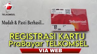 CARA REGISTRASI KARTU PERDANA TELKOMSEL VIA WEB screenshot 3