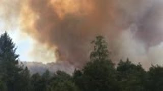 USA - California Wildfires - Deadly fire in rural Northern California / California wildfire leaves s