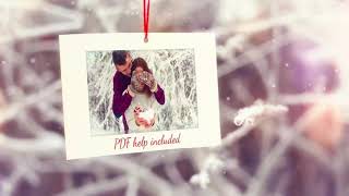 Christmas 2020 Slideshow - Winter Photo Gallery | After Effects Project Files - Videohive template