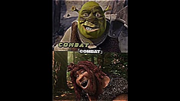 Shrek Vs Grug #meme #edit #dreamworks #shrek #thecroods