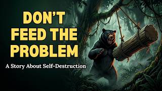 DON’T FEED THE PROBLEM | The Angry Bear Story | A Powerful Lesson