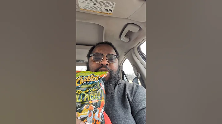 DILL PICKLE FLAMING HOT CHEETOS REVIEW #snacks #foodreview #shorts