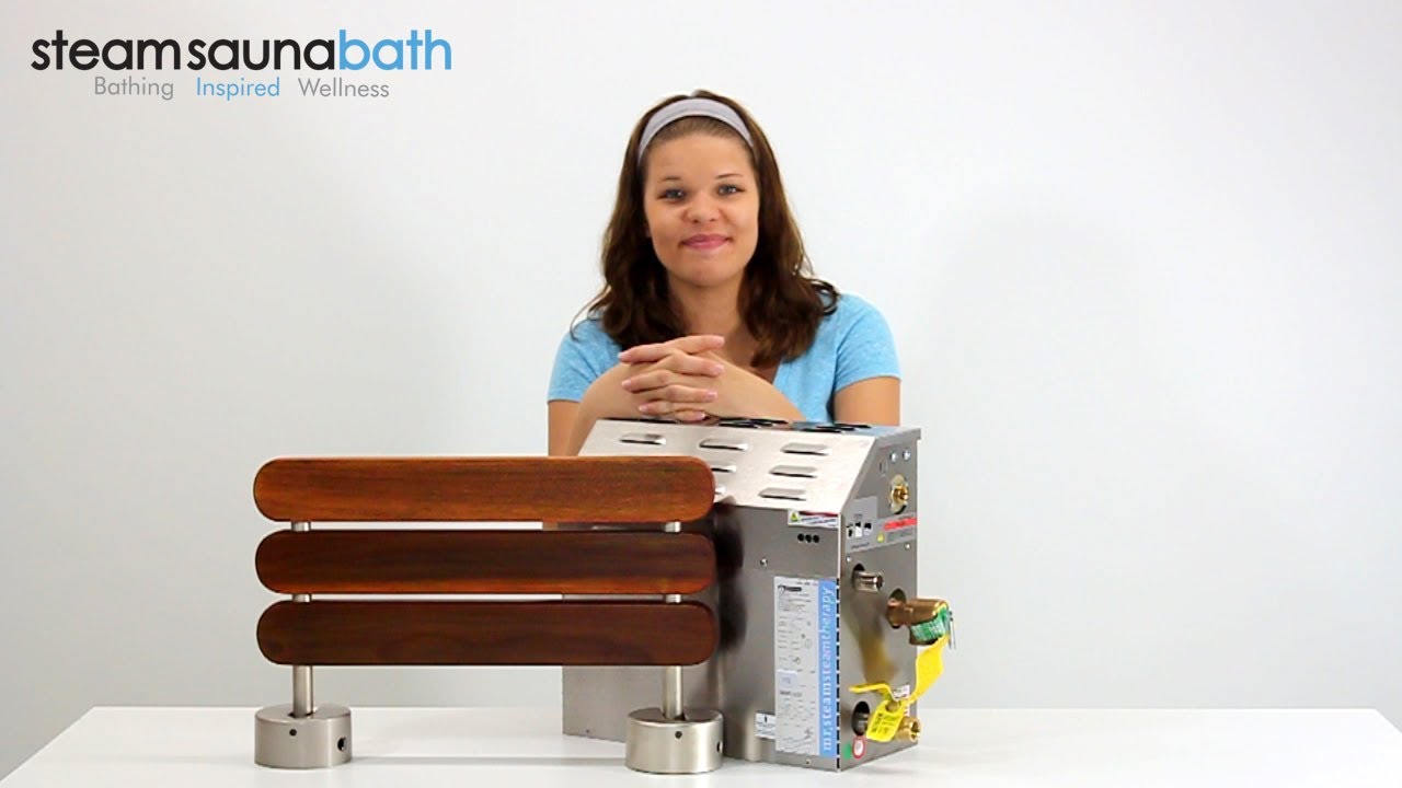 Mr.Steam MS Wall Seat Residential Steam Shower WallMounted FoldUp