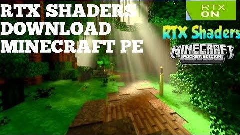 minecraft pe RTX shaders 1.18 no lag | 1 gb ram | 100% work