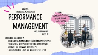 WORKFORCE MANAGEMENT (HRM453): PERFORMANCE MANAGEMENT GROUP PRESENTATION
