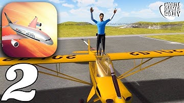 FLIGHT SIMULATOR 2019 - Gameplay Walkthrough Part 2 - Missions 6-9 (iOS Android)