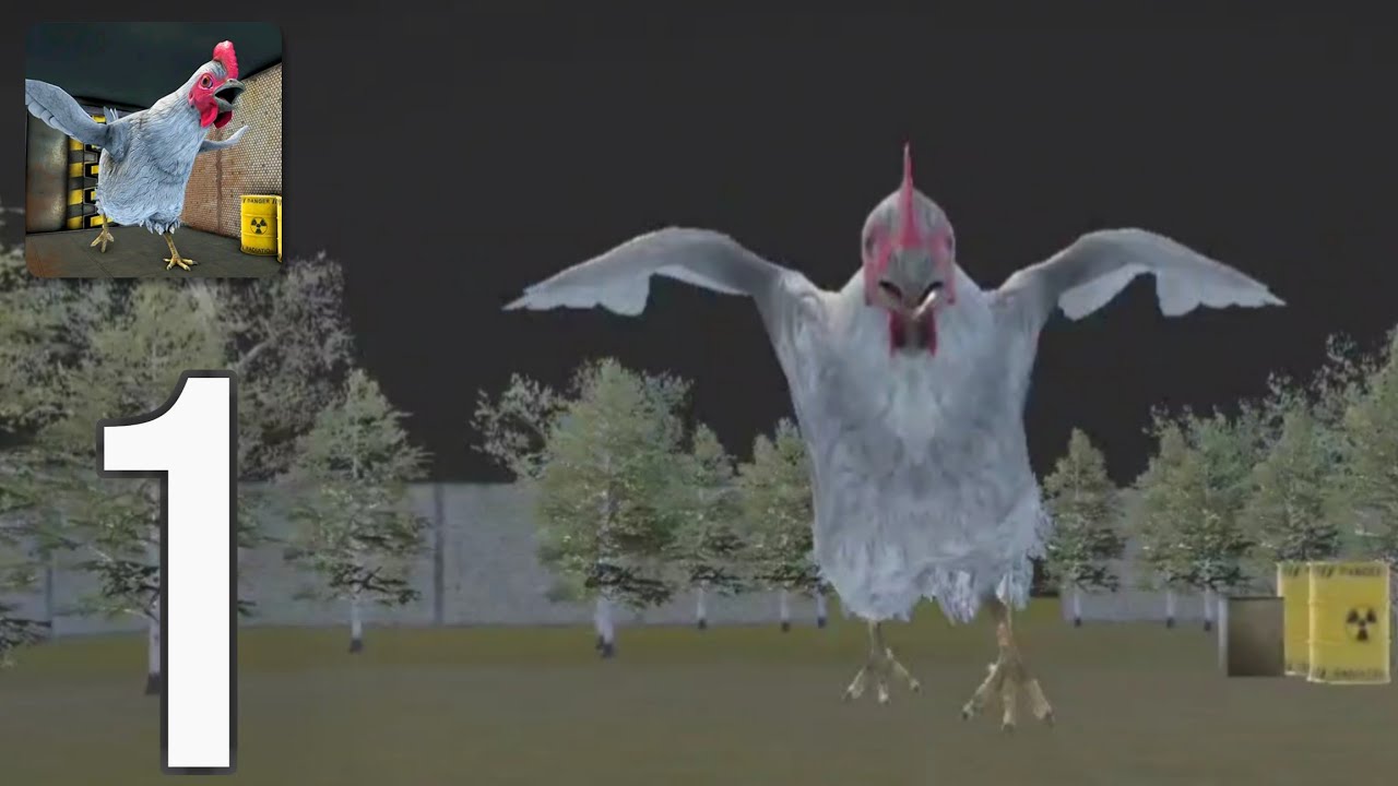 Evil Chicken _ Scary Escape - Gameplay Walkthrough Part 1 - Tutorial (iOS, Android)