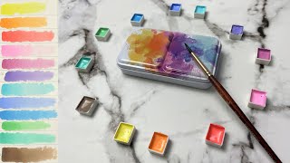 Making My Own Custom Pastel Watercolor Paints