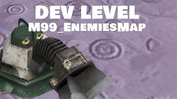 Robots 2005 game - Enemies DEV LEVEL (M99_EnemiesMap)