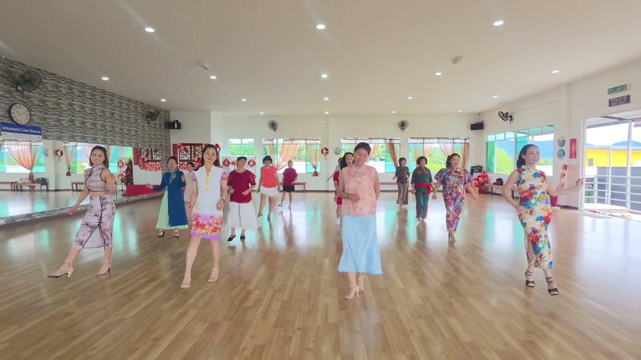 Shou Xin You Ni 手心有妳 Demo Bumy Umamalo Line Dance Group 