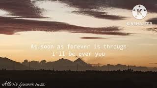 Toto -ill be over you (lyrics)