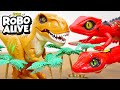 生きてるみたいなペットロボット!ロボアライブ 恐竜 T-REX リザード スネーク 動きがリアルで面白い!