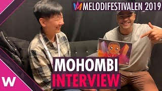 Mohombi Hello Interview  Melodifestivalen 2019 Final