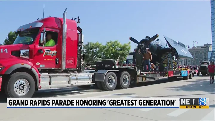 Parade in Grand Rapids celebrates Greatest Generation