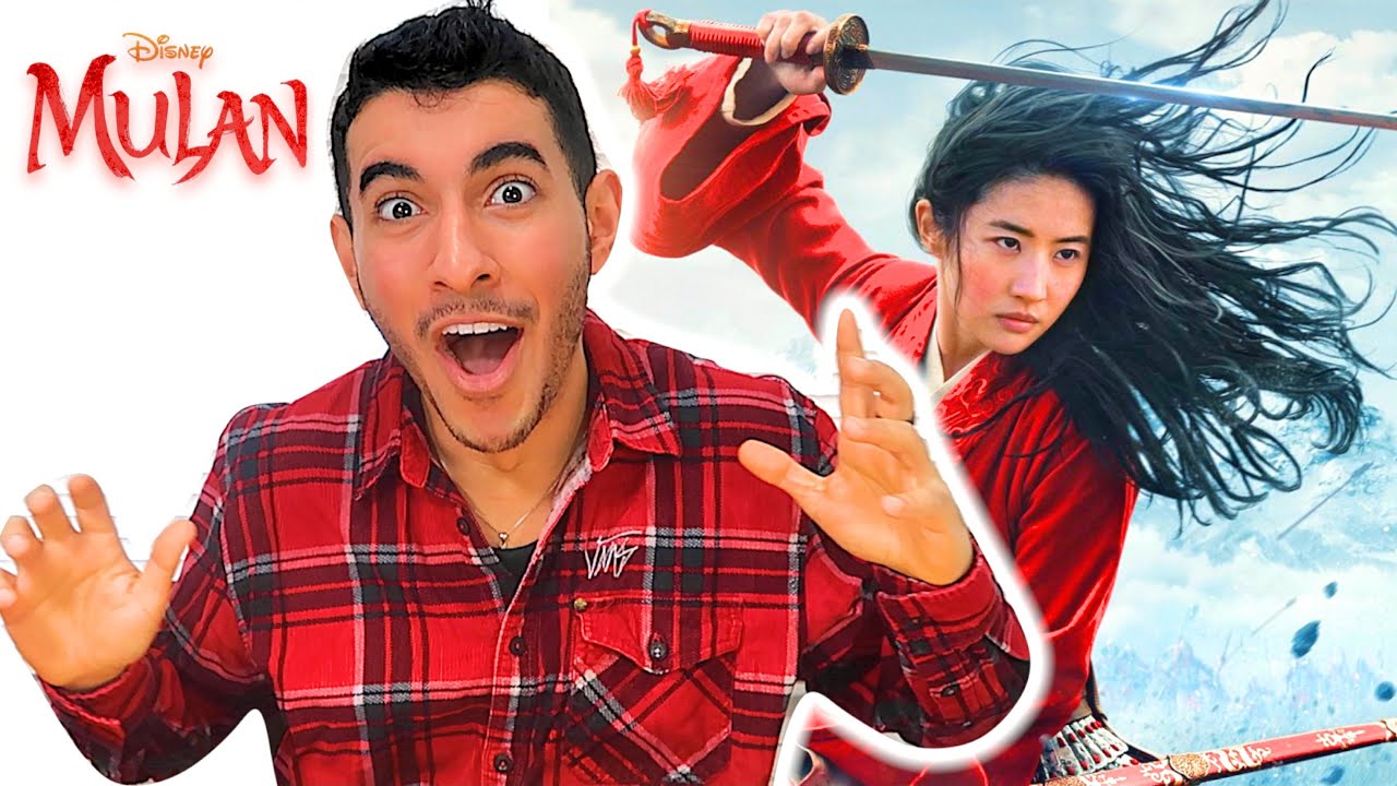 Real Disney Fan Reacts to “MULAN” Official Trailer Reaction