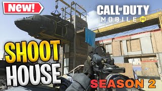 *NEW* Call of duty mobile New Map:- Shoot house and Gameplay
