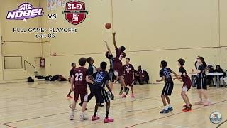 Basketball Nobel(Atom) AAA-U13 Season Game 2025-26 Highlight-Nobel  vs St-Exupéry ES- PLAYOFFs (P06)