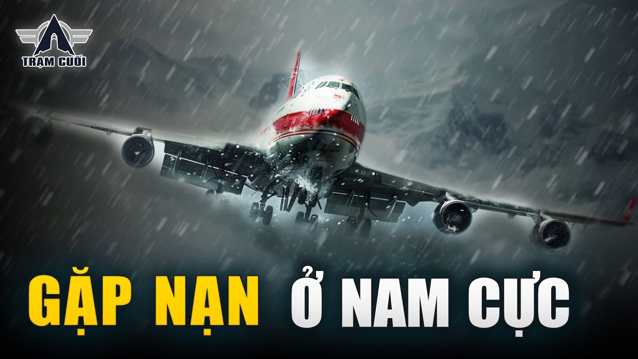 Bị Bão Tuyết Che Mất Tầm Nhìn! Máy Bay Lao Thẳng Vào Vách Núi ở Nam Cực Chuyến Bay 901 New Zealand