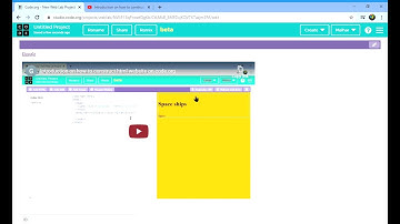 How to add links and video clips to html file on code.org