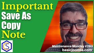 Important Note When Using Save as Copy to Make a New Joomla Article - 🛠 MM #283