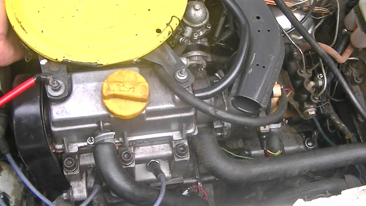 Шум в двигателе ока - YouTube